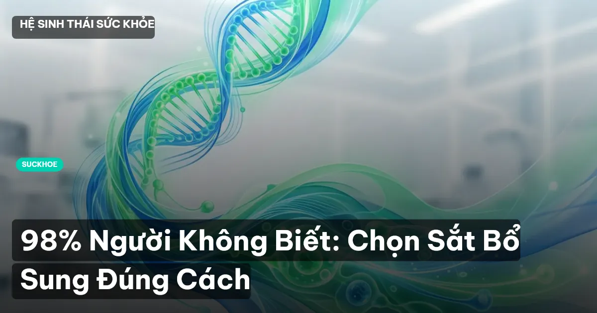 bổ sung sắt