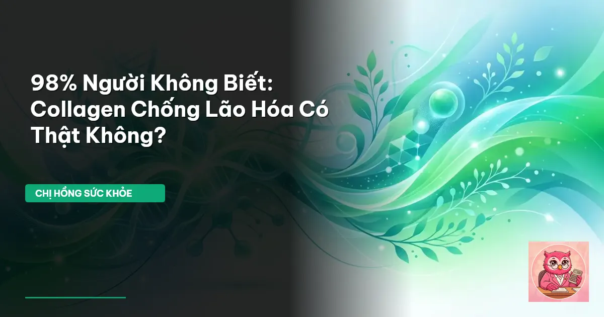 collagen chống lão hóa nghiên cứu mới