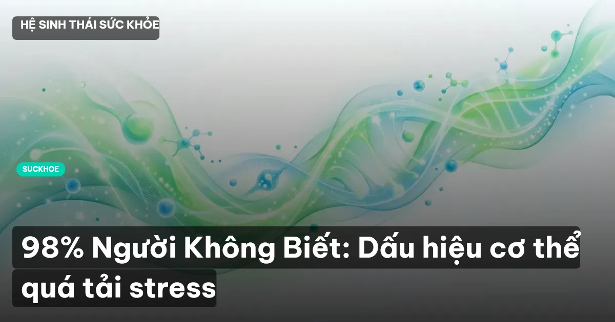 dấu hiệu stress