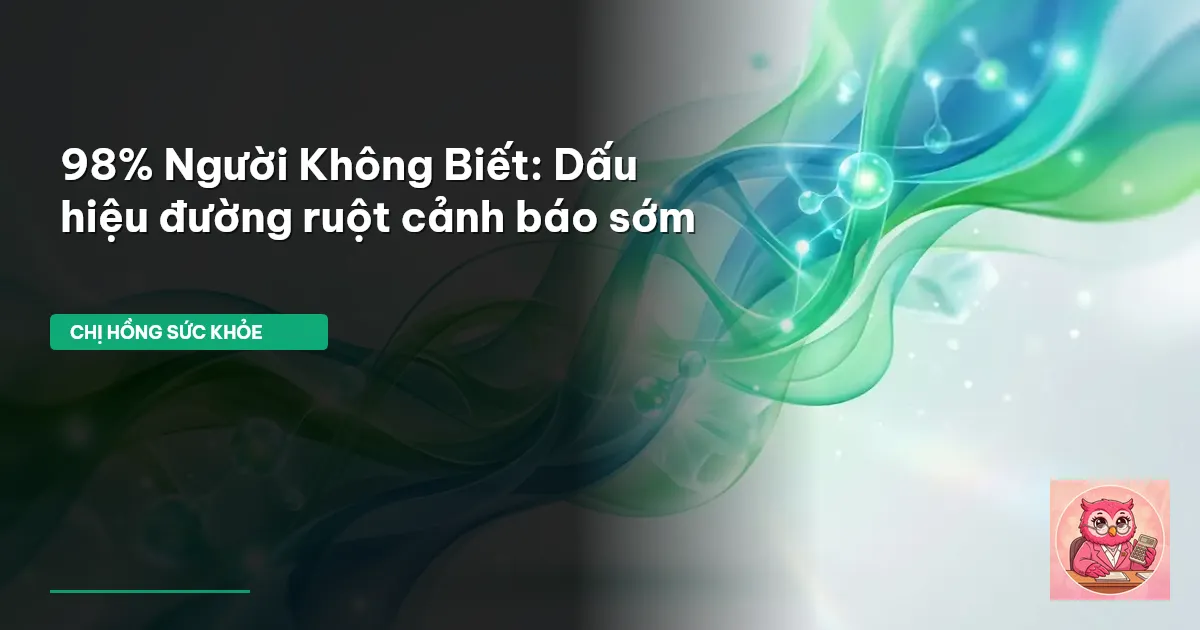 sức khỏe đường ruột