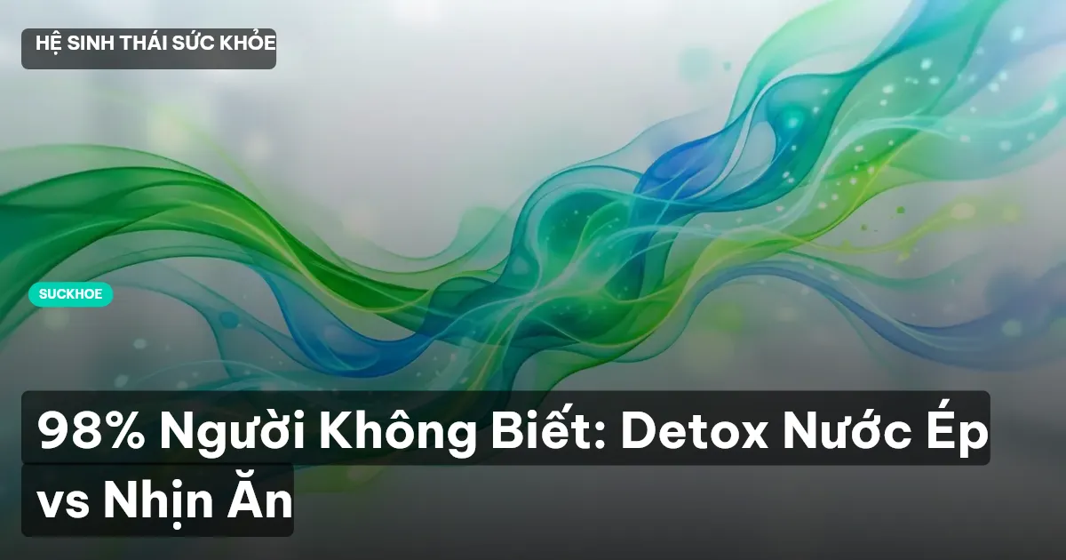 detox nước ép