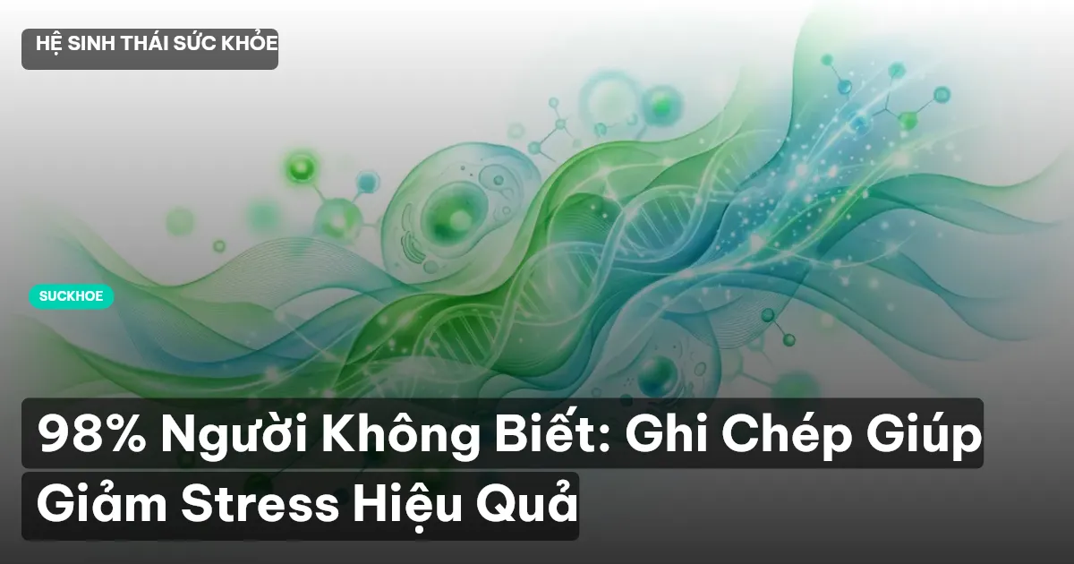 ghi chép giảm stress
