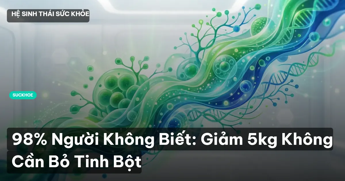 98% Người Không Biết: Giảm 5kg Không Cần Bỏ Tinh Bột