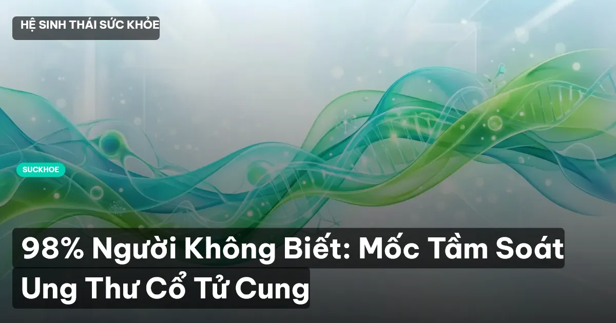 tầm soát ung thư cổ tử cung