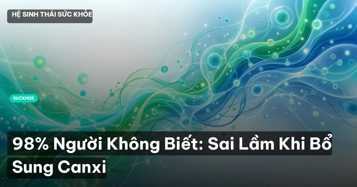bổ sung canxi