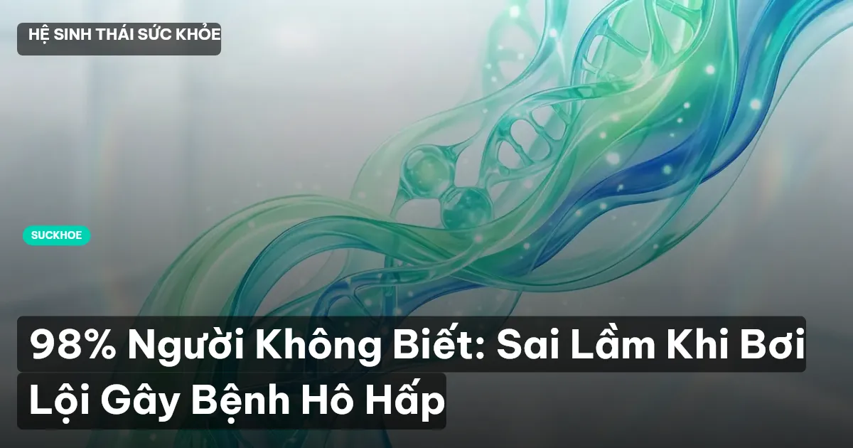 98% Người Không Biết: Sai Lầm Khi Bơi Lội Gây Bệnh Hô Hấp