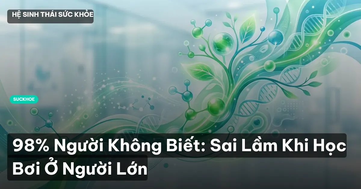 học bơi ở người lớn