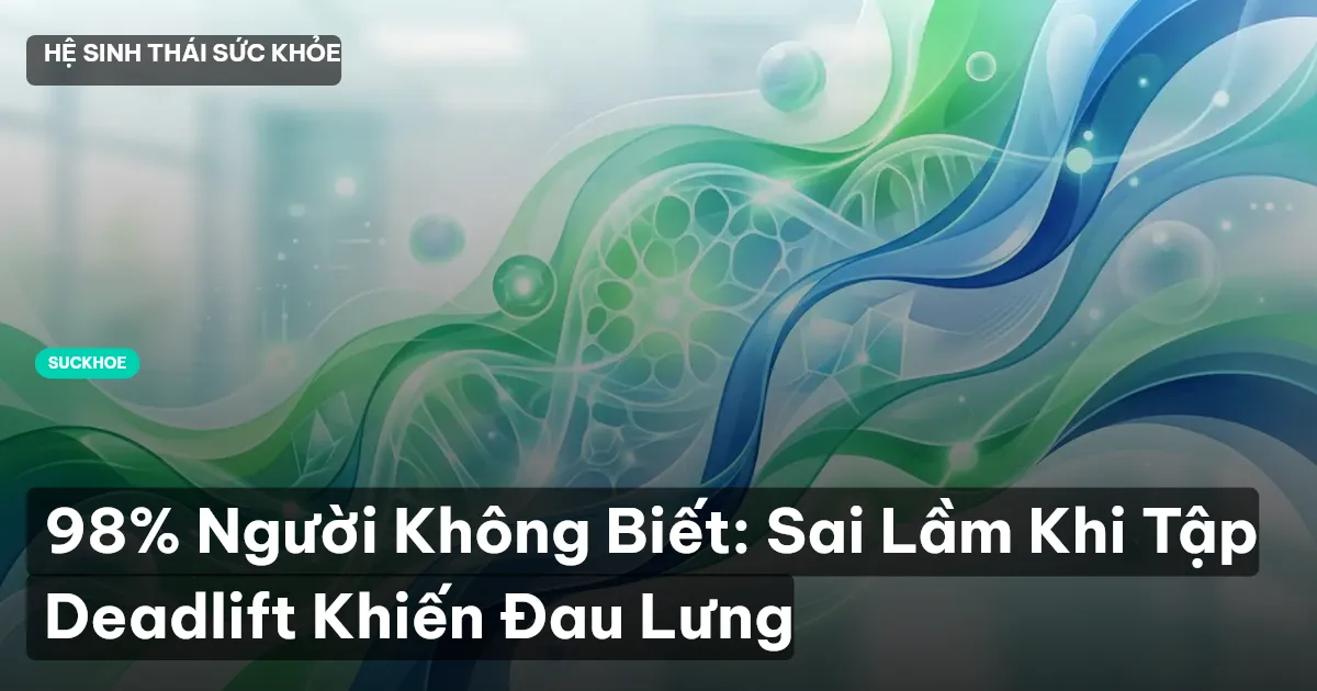 98% Người Không Biết: Sai Lầm Khi Tập Deadlift Khiến Đau Lưng