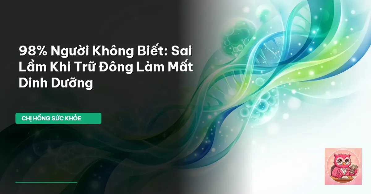 trữ đông thực phẩm