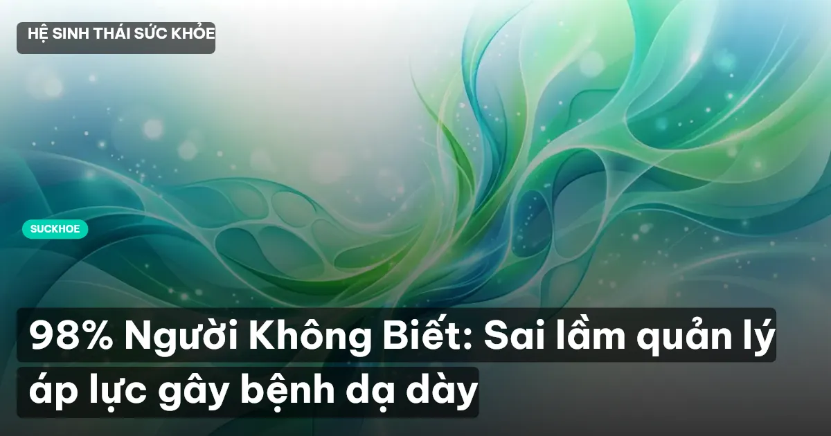 đau dạ dày