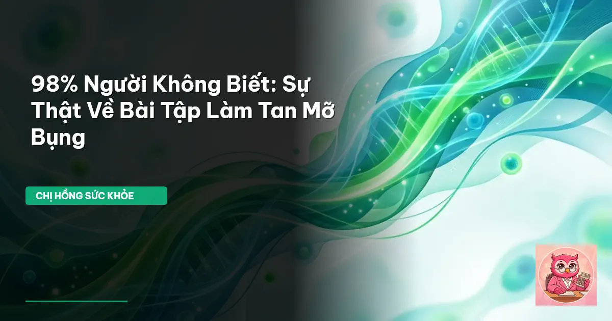 giảm mỡ bụng