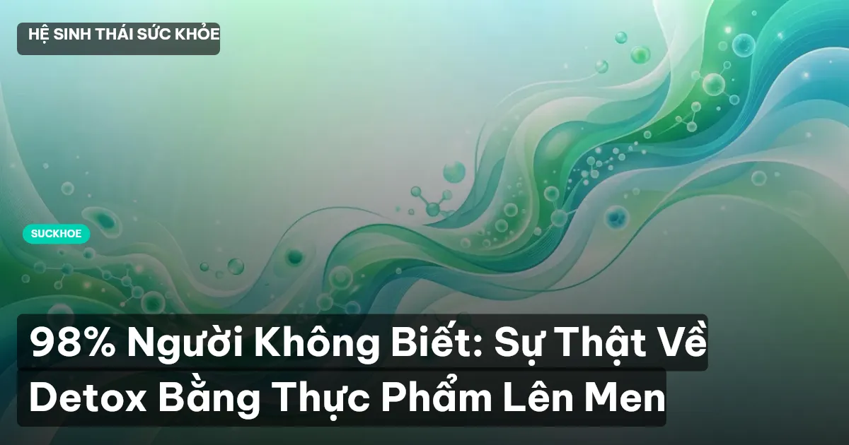 detox cơ thể