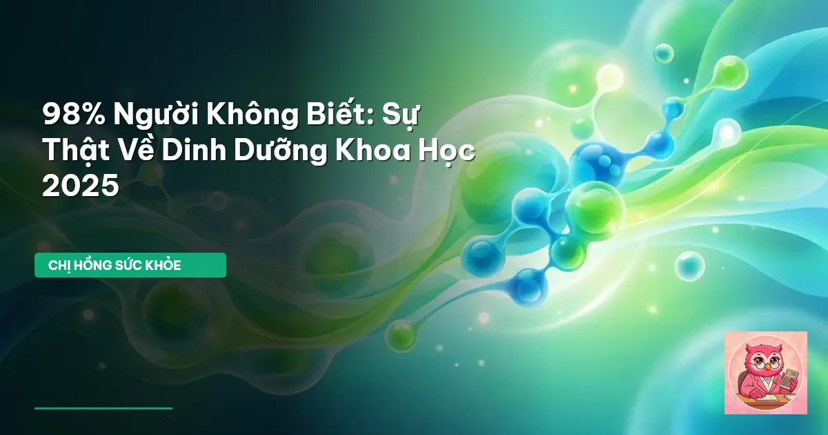 dinh dưỡng khoa học