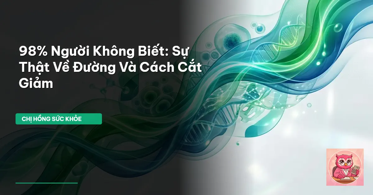 tác hại của đường