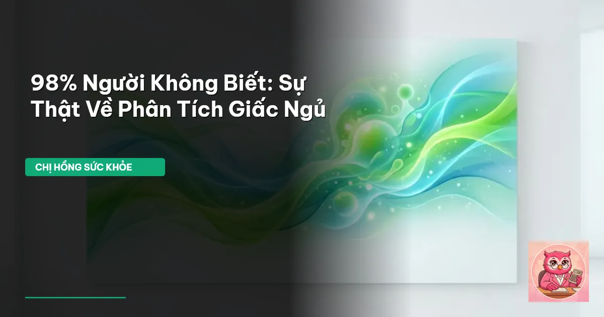 phân tích giấc ngủ