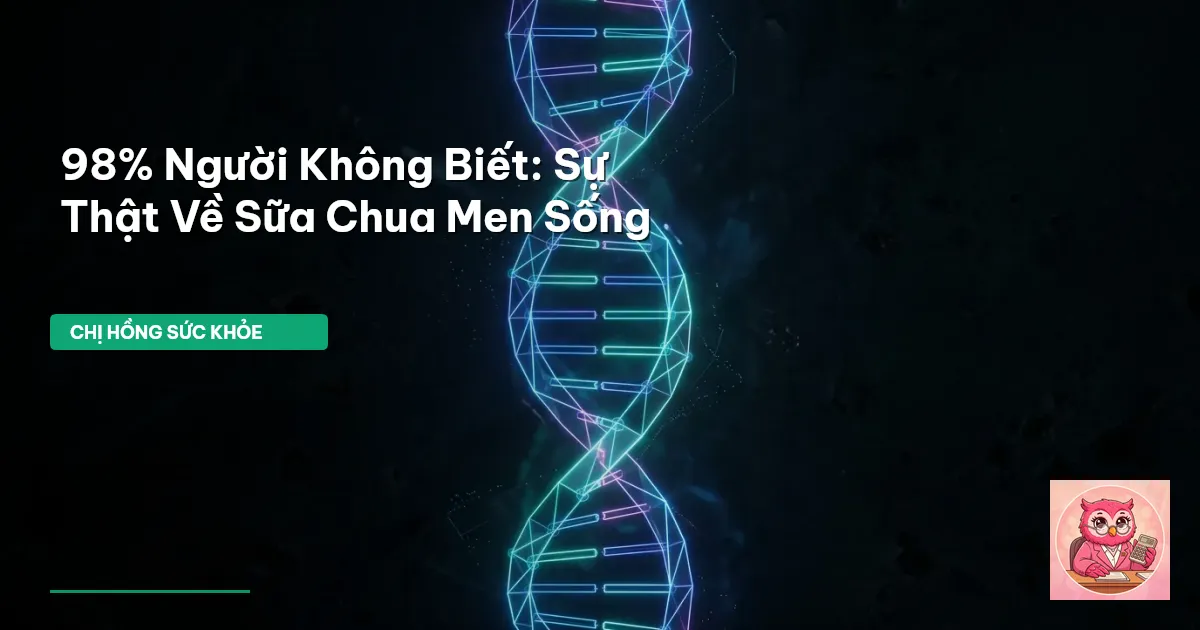 sữa chua men sống
