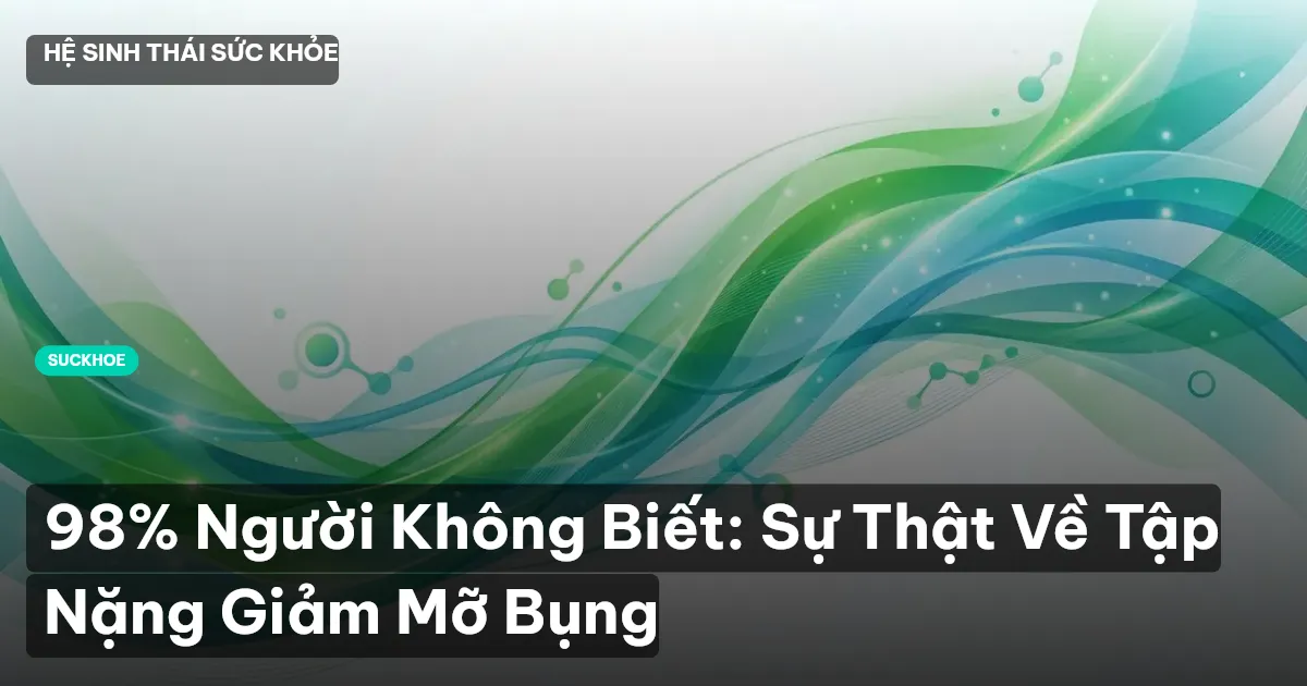 giảm mỡ bụng