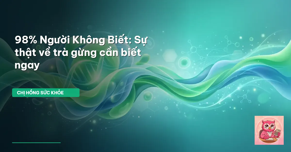 trà gừng
