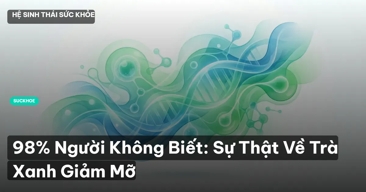 trà xanh giảm mỡ