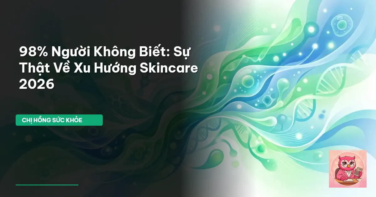 xu hướng skincare 2026