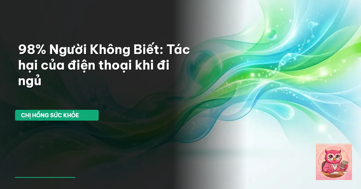 tác hại của điện thoại