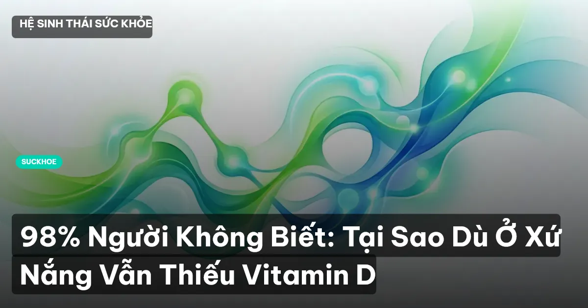 thiếu vitamin D ở người Việt