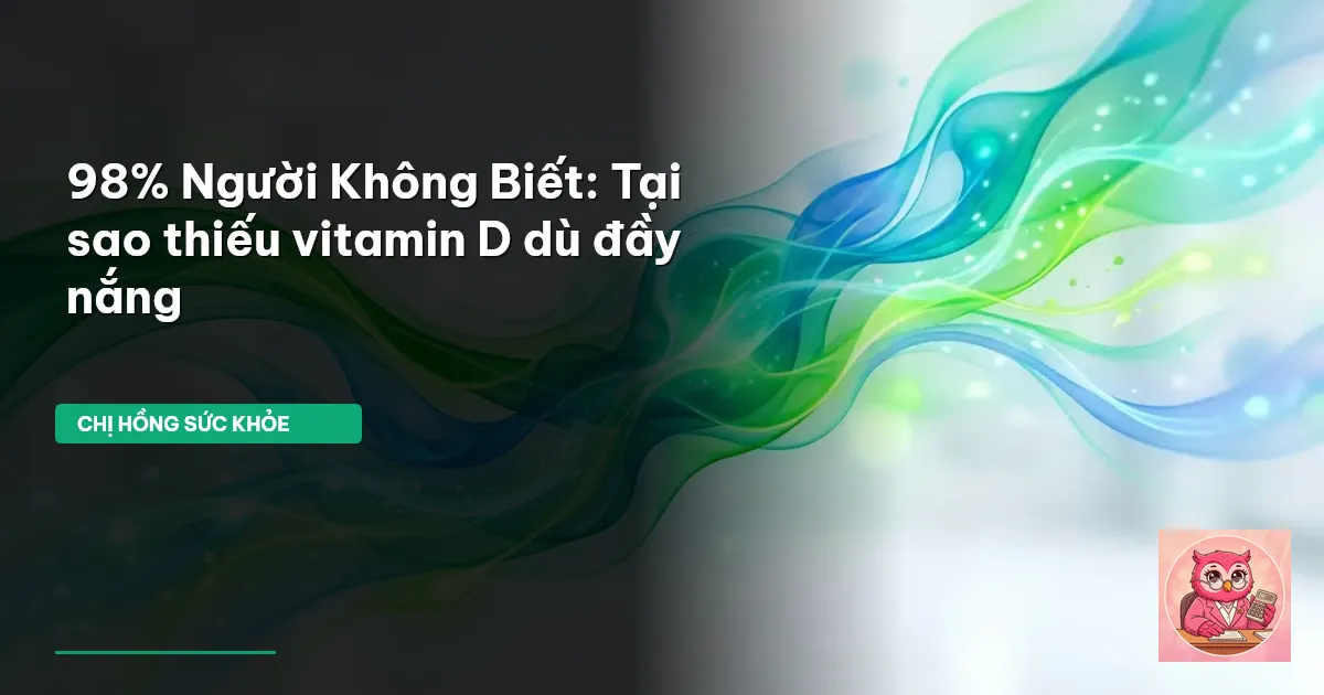 thiếu vitamin D