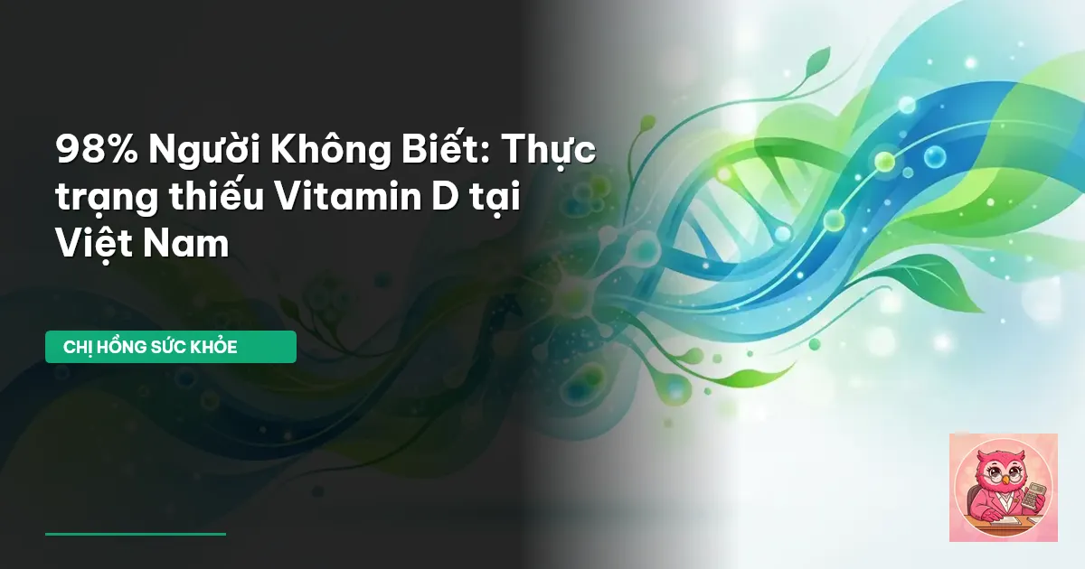 thiếu vitamin D