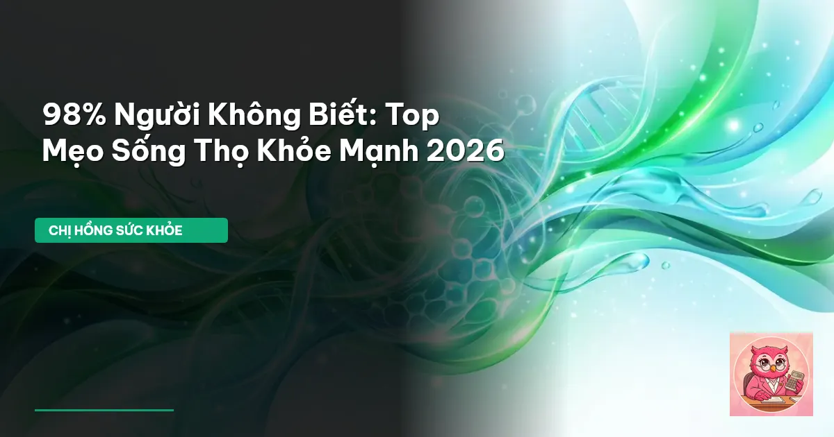 sống thọ khỏe mạnh