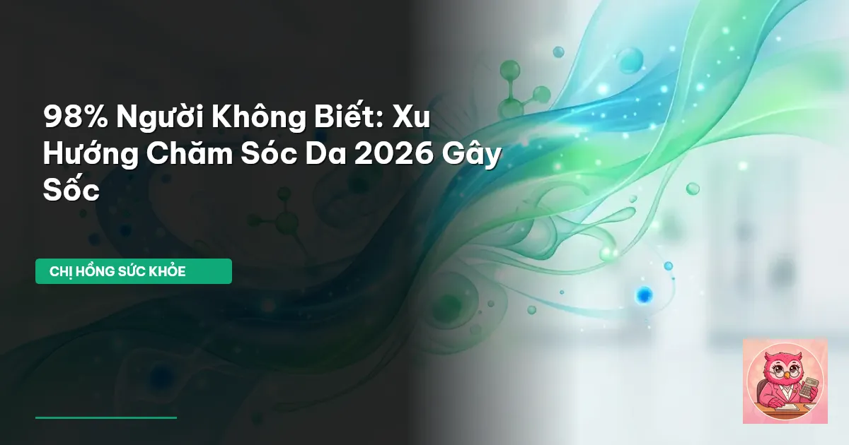 chăm sóc da 2026