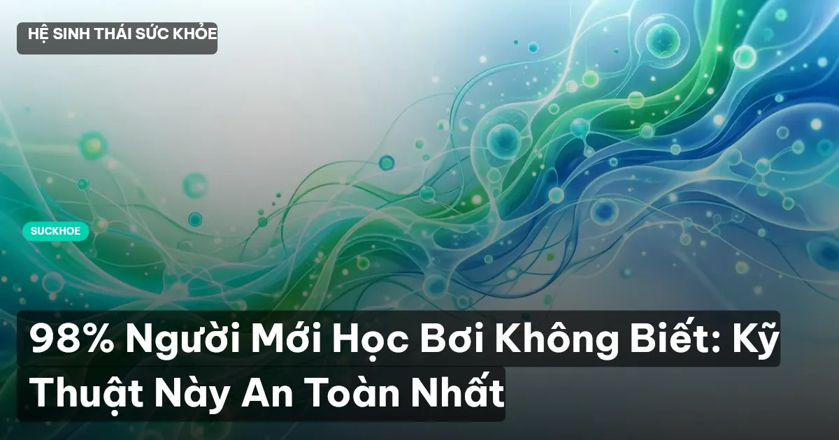 98% Người Mới Học Bơi Không Biết: Kỹ Thuật Này An Toàn Nhất
