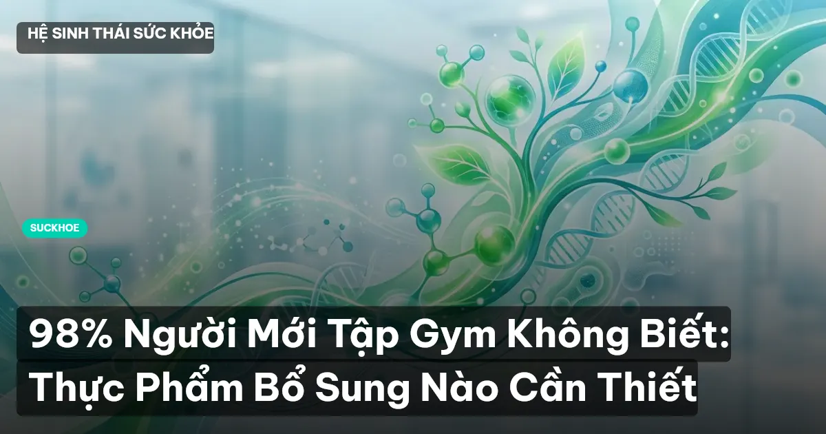 thực phẩm bổ sung cho người mới tập