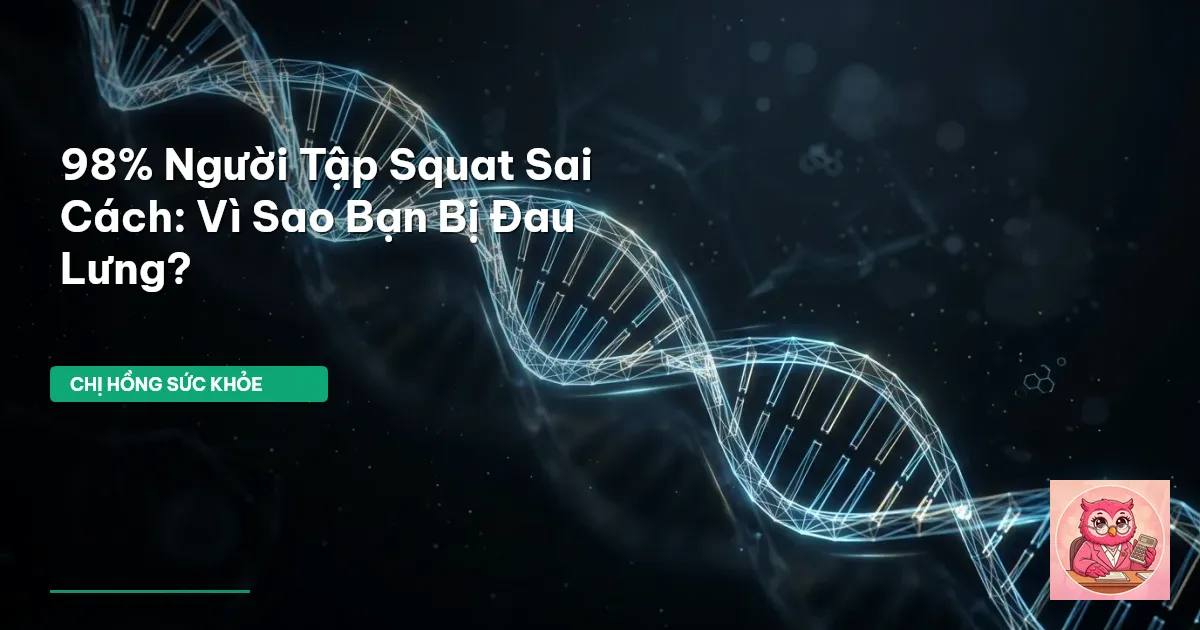 đau lưng khi tập squat