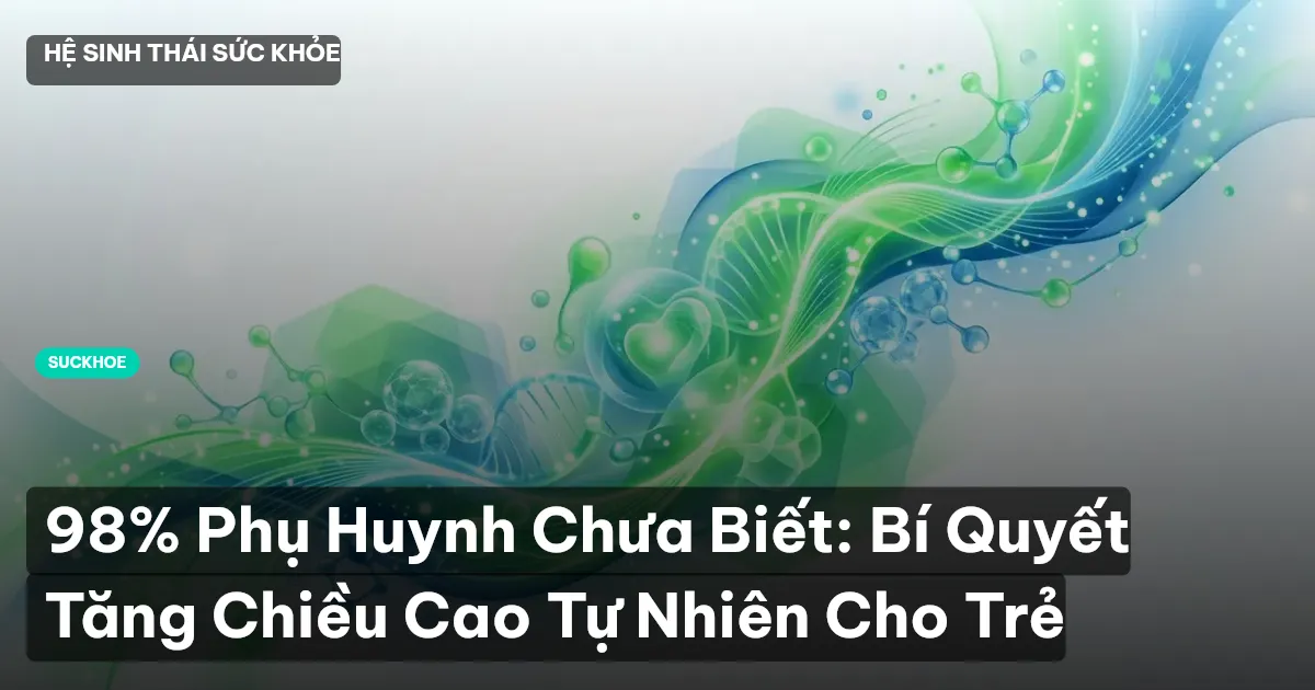 tăng chiều cao tự nhiên