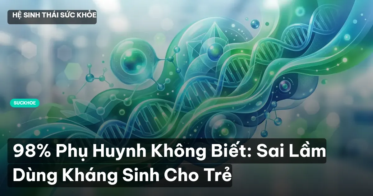 kháng sinh cho trẻ