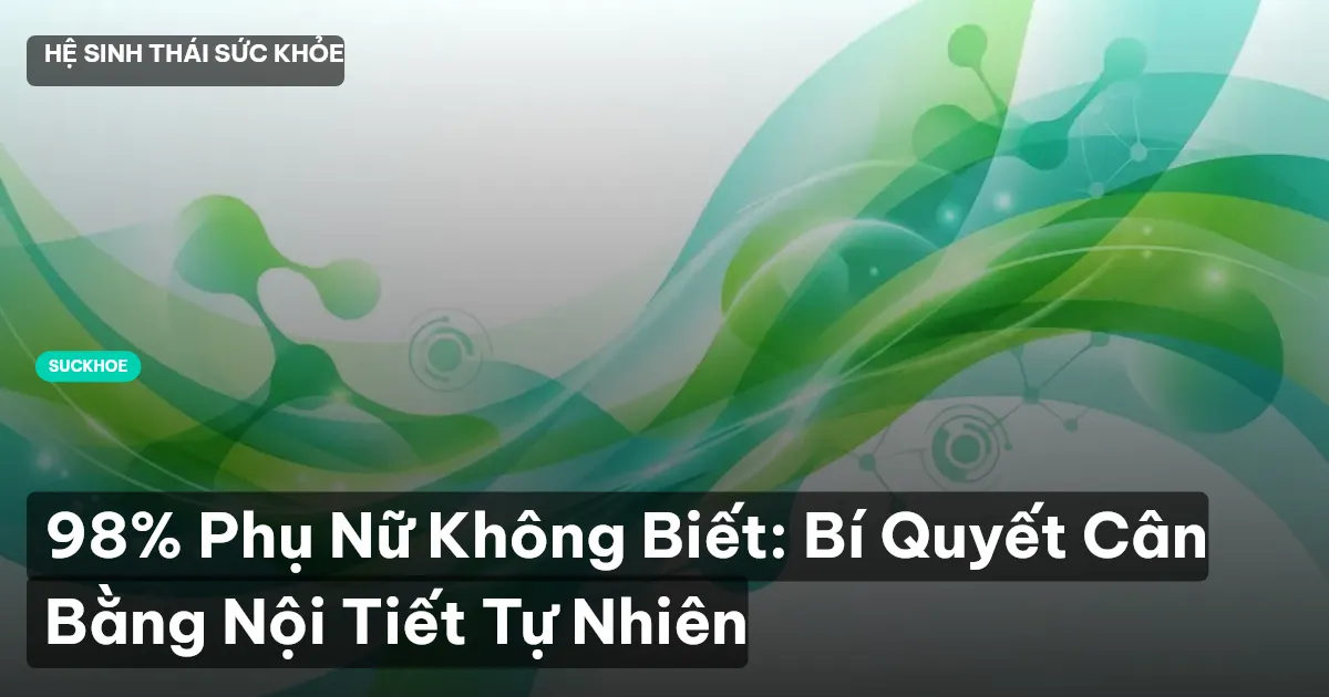 cân bằng nội tiết
