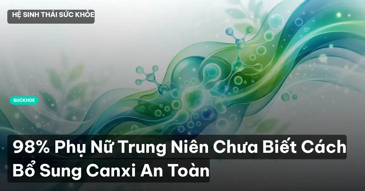 bổ sung canxi