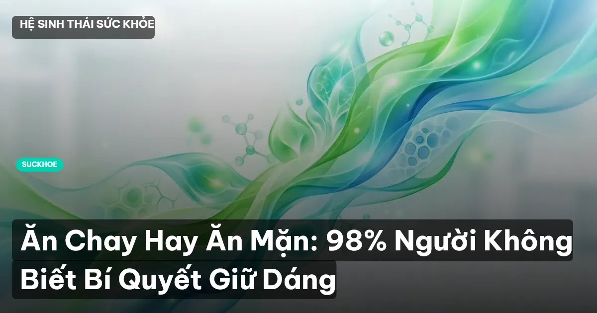 Ăn Chay Hay Ăn Mặn: 98% Người Không Biết Bí Quyết Giữ Dáng