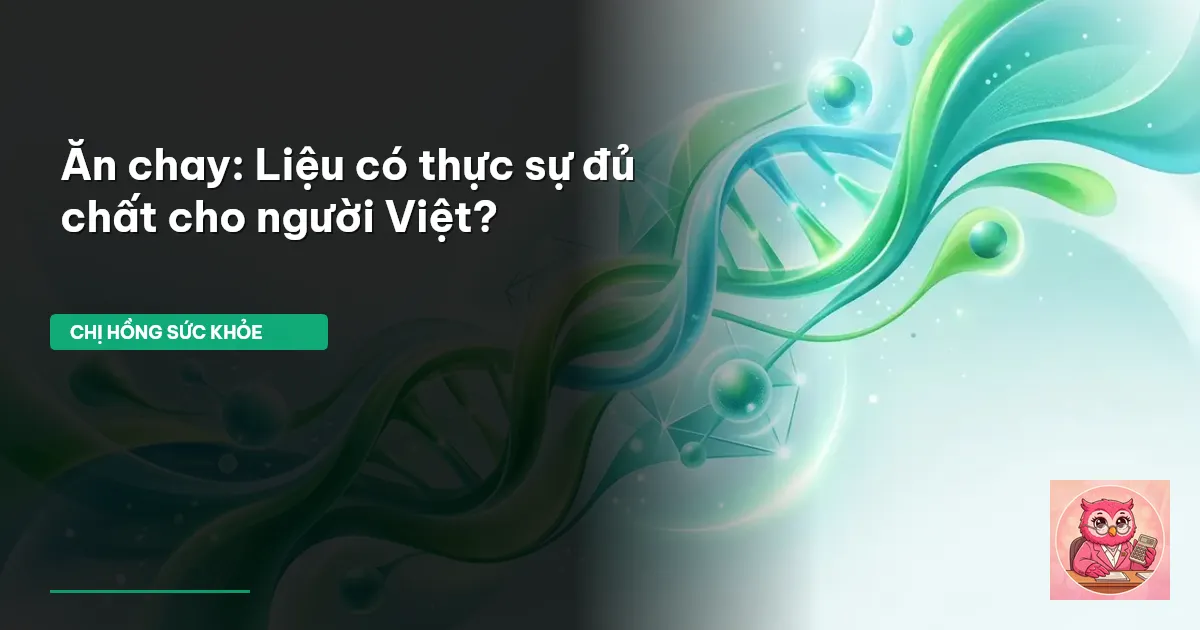 ăn chay đủ chất