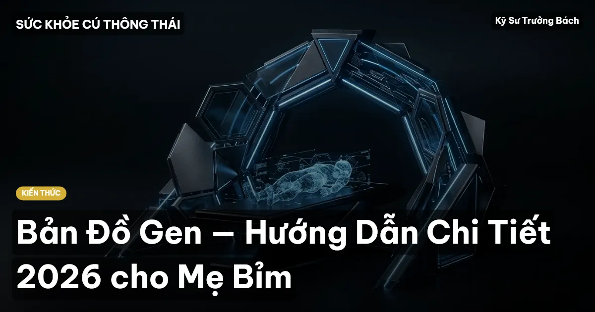 Bản Đồ Gen — Hướng Dẫn Chi Tiết 2026 cho Mẹ Bỉm