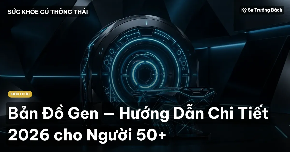 Bản Đồ Gen — Hướng Dẫn Chi Tiết 2026 cho Người 50+