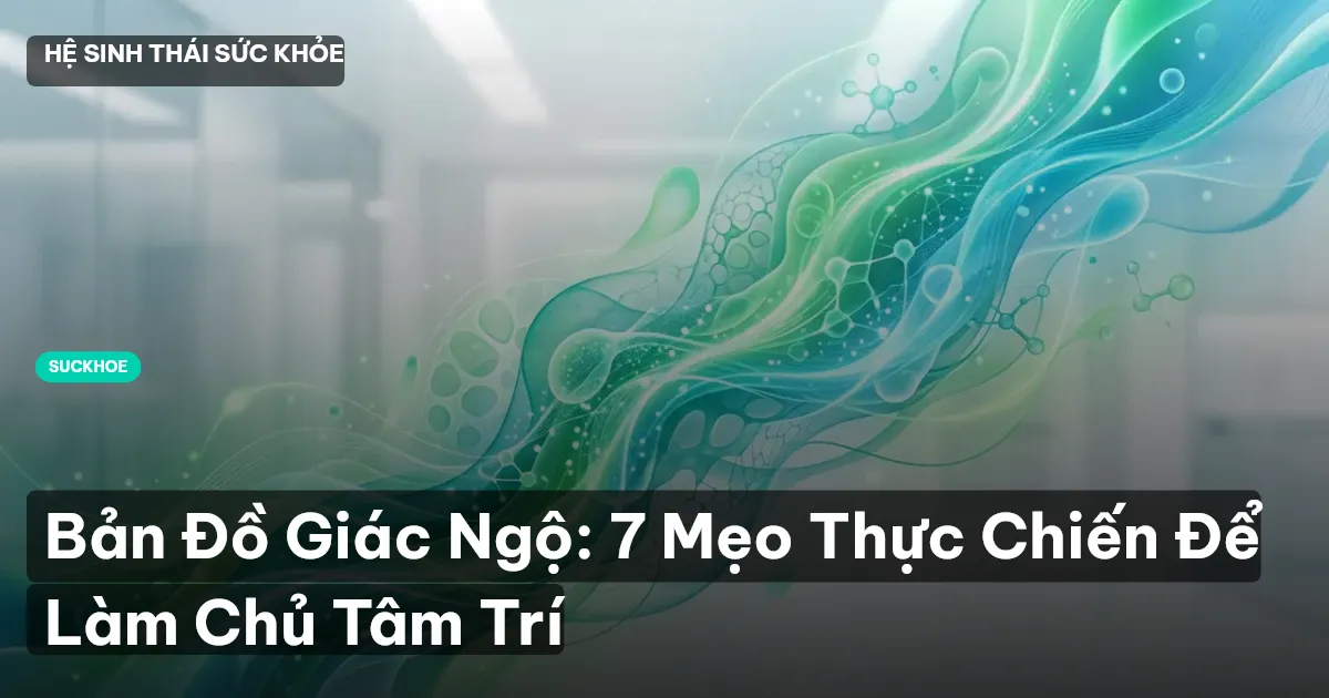Bản Đồ Giác Ngộ: 7 Mẹo Thực Chiến Để Làm Chủ Tâm Trí