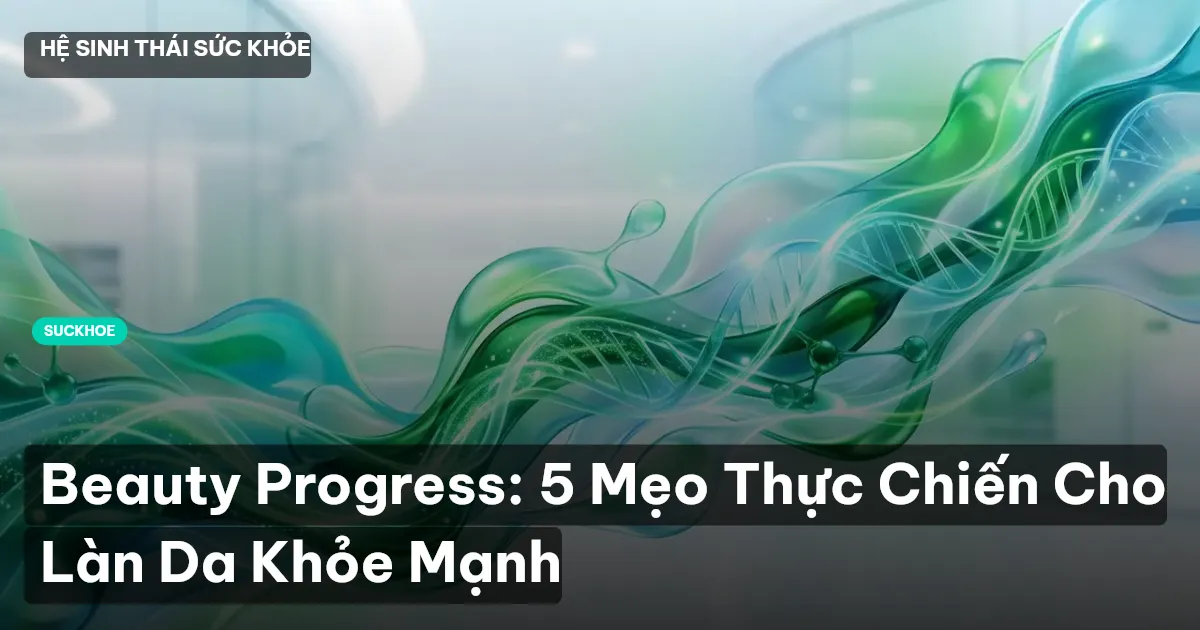 Beauty Progress: 5 Mẹo Thực Chiến Cho Làn Da Khỏe Mạnh