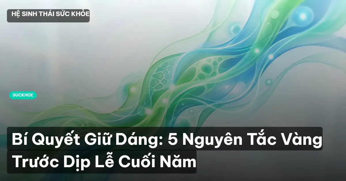 Bí Quyết Giữ Dáng: 5 Nguyên Tắc Vàng Trước Dịp Lễ Cuối Năm