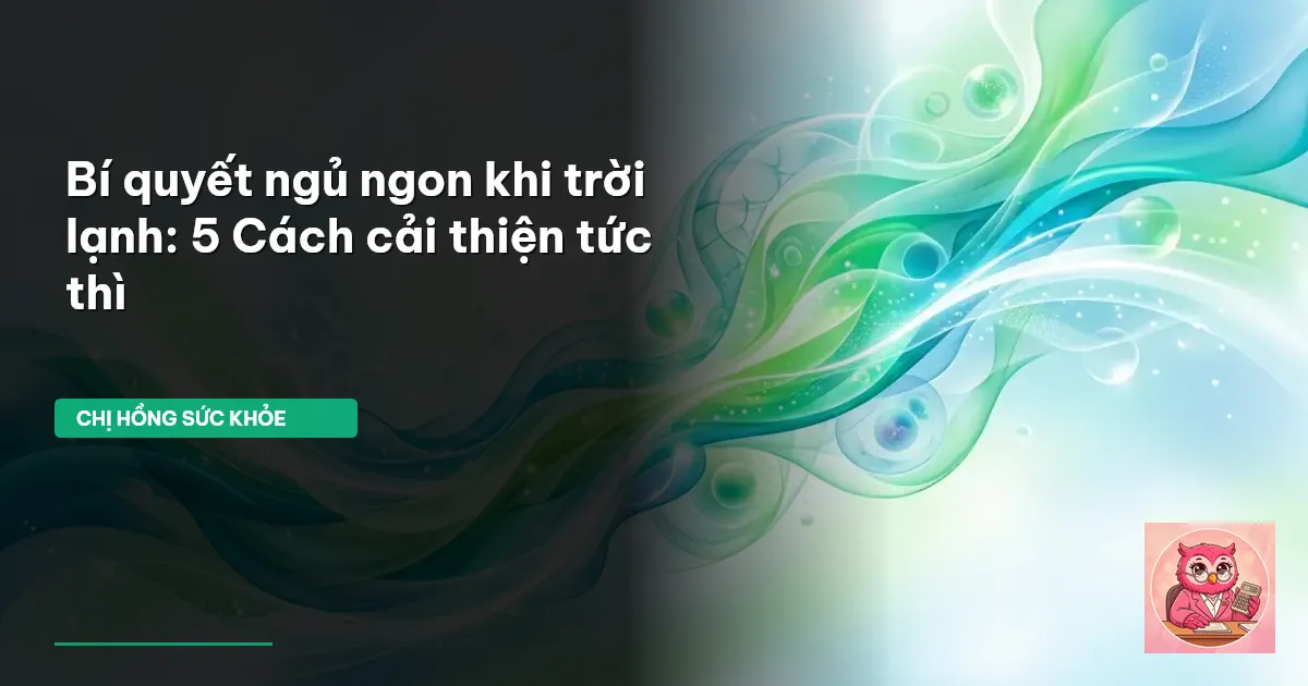 giấc ngủ mùa lạnh