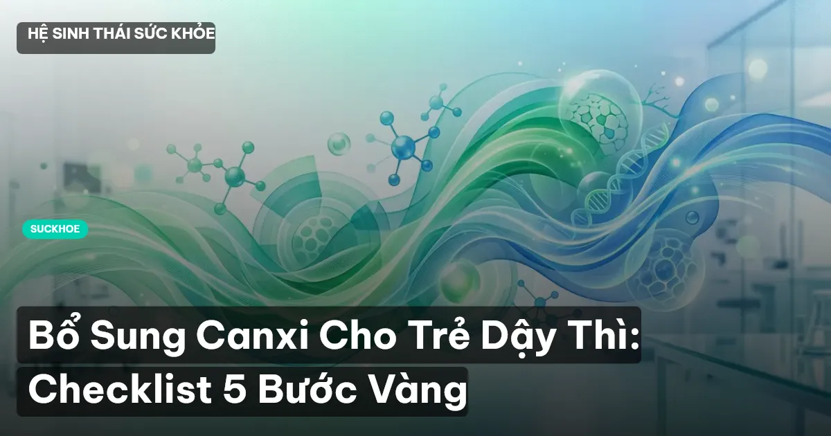bổ sung canxi
