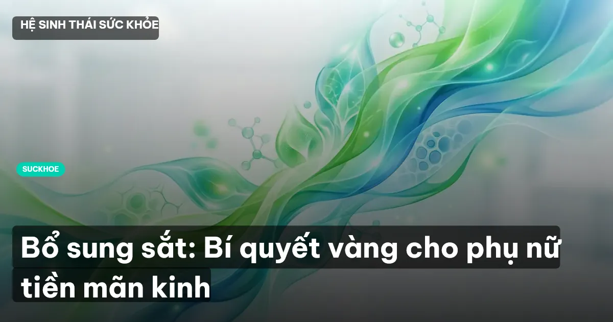 bổ sung sắt