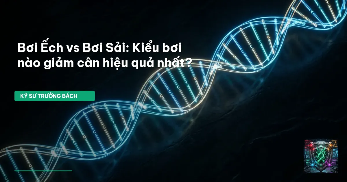 bơi sải giảm cân