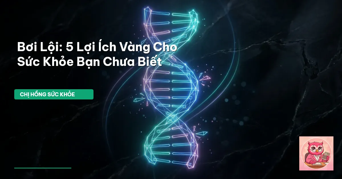 lợi ích bơi lội
