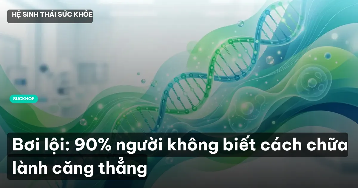 Bơi lội: 90% người không biết cách chữa lành căng thẳng